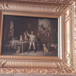 TABLEAU LENFANT DE  MEZT