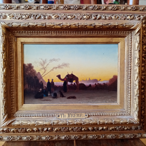 Peinture de  Charles-Théodore Frère