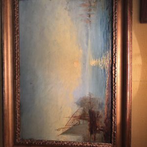 Ziem peinture sur toile 70x54