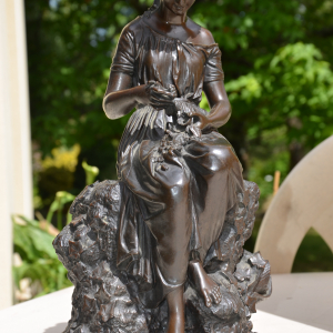 sculpture signée C. CUMBERWORTH