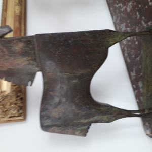 Carlos Mata cheval en bronze
