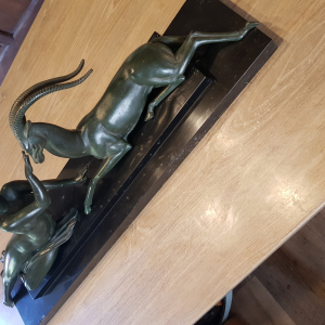 Sculpture la séduction de Fayral/ le verrier