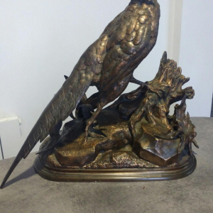 jules moigniez "faisan et belette" 1864