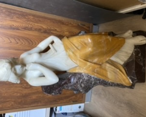 Statut marbre signée Guillaume ( peut-être Eugène Guillaume)