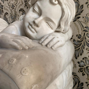 Sculpture Clodion marbre carrara