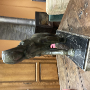 Sculpture éléphant bronze