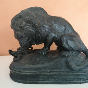 Lion Serpent Barye