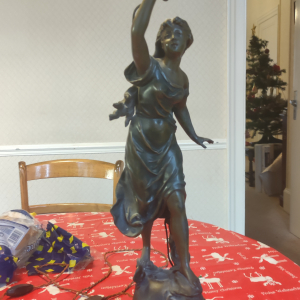 Bronze signé Bruchon.