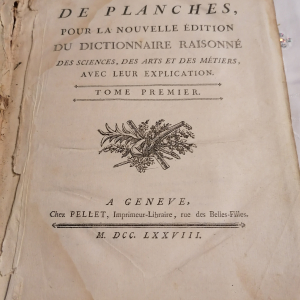 Recueil de planche tome 1