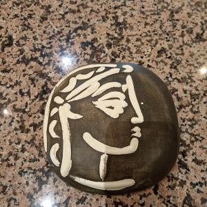 ceramique profil jacqueline  picasso