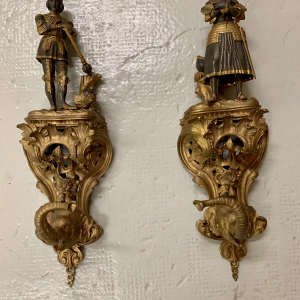 Appliques Charles 7 & J d'Arc