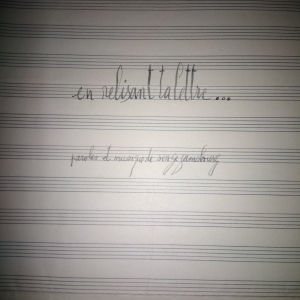 Partition originale Serge Gainsbourg