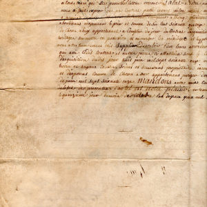 LETTRE SIGNÉE LOUIS XVI