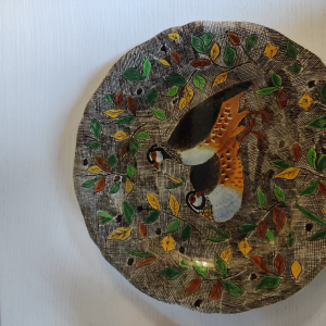 Assiette Gien faïence