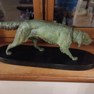 Sculpture bronze Clovis masson