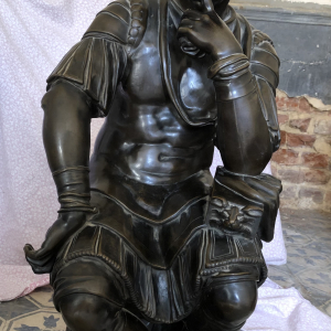 Bronze de Laurent de Médicis d’après Michel Ange