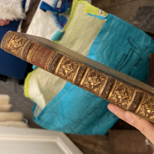 Livre de Newton, « Construction d’un télescope », 1756