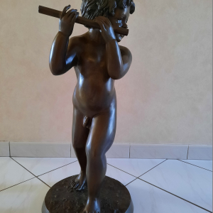 Angelot en bronze