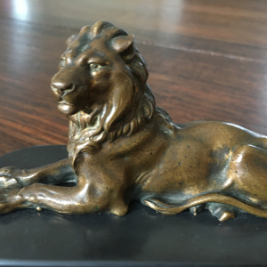 Bronze  signé A.L. Barye