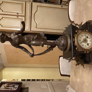 Pendule intitulée Printemps par kossowski