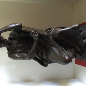 Bronze de P;.Dubois "Méditation"