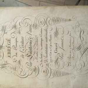 Abregé des principes de l’ écriture