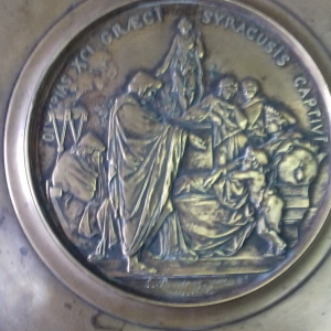 grande coupe en bronze 19ème ciecles