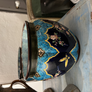 Paire de cache pot de Théodore Deck (?)