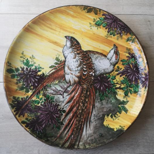 Grand plat de Théodore Deck