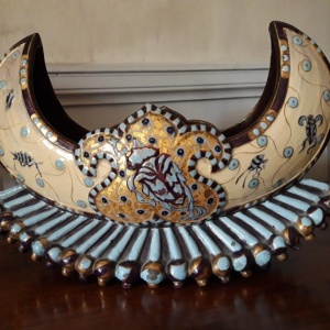 Corbeille signée Emile Gallé