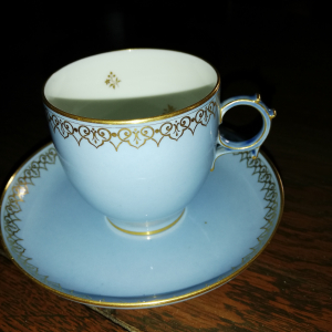 Tasse et sous tasse porcelaine Sevres