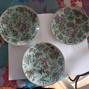 Assiettes chinoises