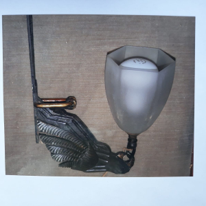 Applique Art Déco au Perroquet