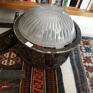 Plafonnier circulaire Art Déco