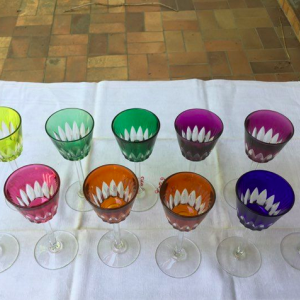 Série Verres Baccarat Lavandou