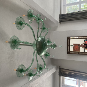 Lustre en verre de murano