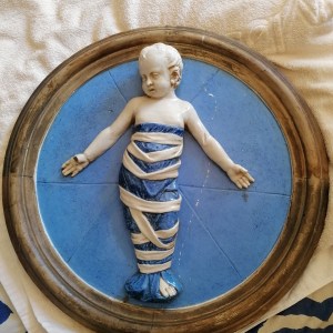 Médaillon émaillé