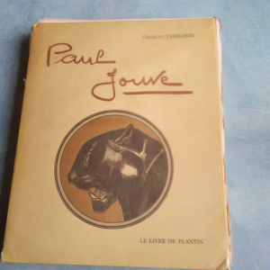 PAUL JOUVE PAR CHARLES TERRASSE LE LIVRE DE PLANTIN
