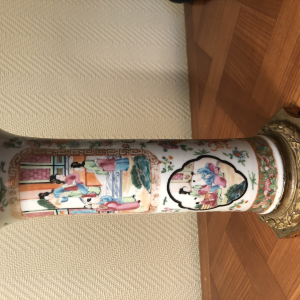 2 vases rouleaux chinois