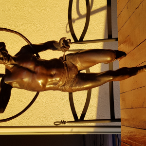 Bronze de François Rolard appelé Monnaie de singe