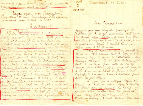 
															Lettre du père Charles de Foucault
														