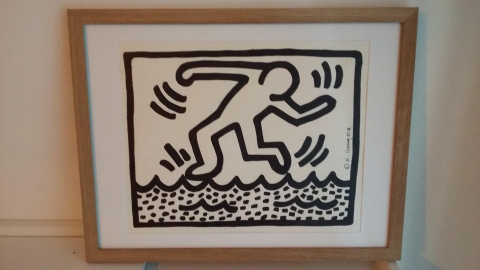 
															KEITH HARING
														