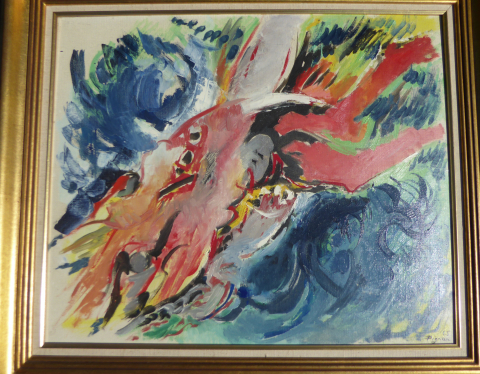 
															tableau les Plongeurs Édouard PIGNON
														