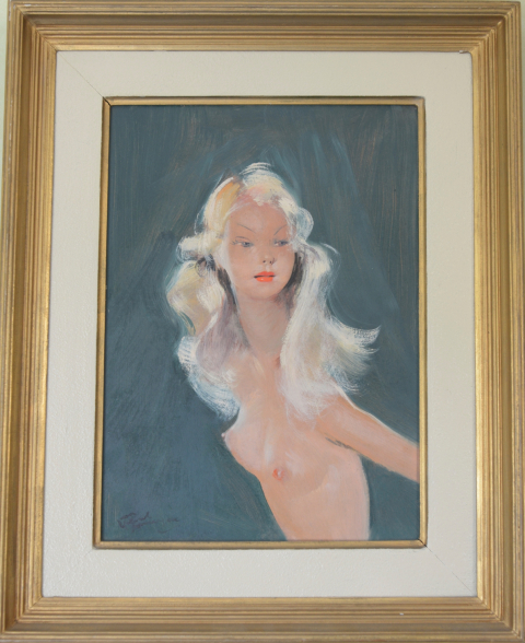 
															Nadine de Rothshild, signé Gabriel Domergue
														