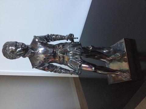 
															Statue commémorative réduction mécanique de Ferdinand Barbedienne
														