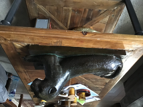 
															Bronze animalier Signé Guyot panthère noire
														