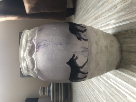 
															Vase Art Deco signé
														