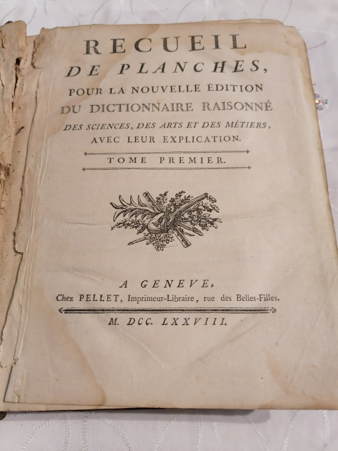 
															Recueil de planche tome 1
														