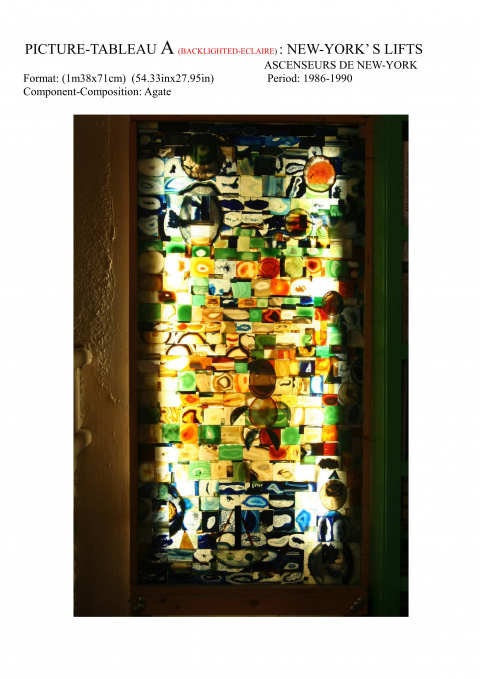 
															tableau-marquetterie-mosaic de pierres naturelles
														