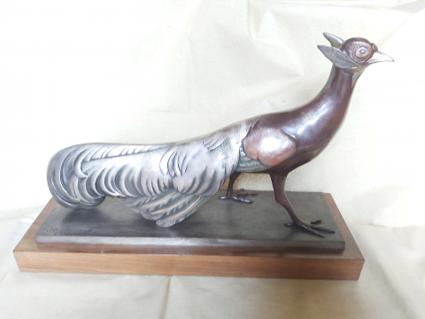 
															Sculpture faisan GH LAURENT
														